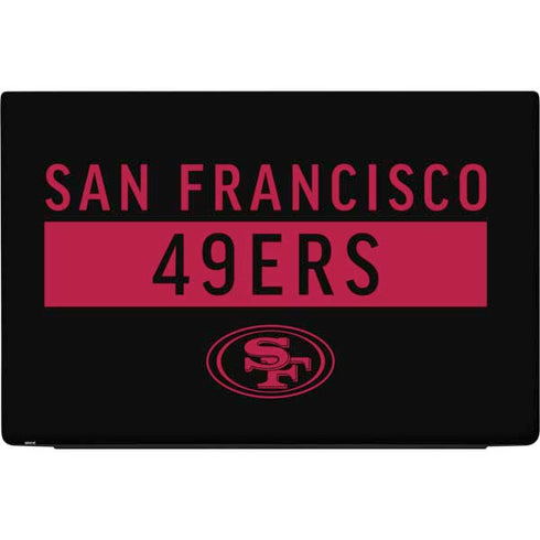 NFL San Francisco 49ers Black Performance Series Dell Vostro Skin